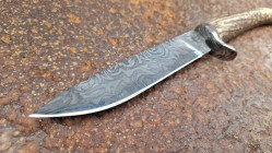 Couteau de chasse collection damas