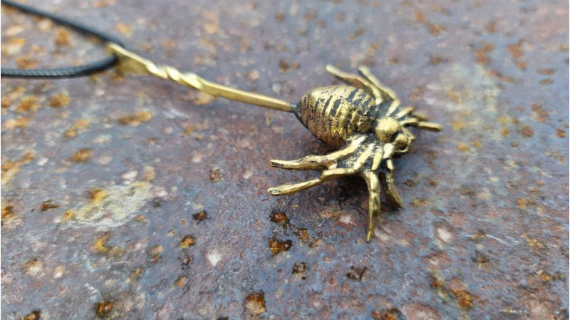 Pendentif araignée en Bronze