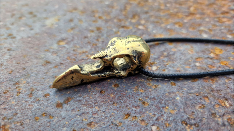 Porte-clés Terminator T-800 Crâne Acier - Pendentif Film Culte - Cadeau Fan Cinéma, Skynet - Longueur 4,5 Cm