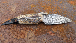 Munin Couteau de collection Viking