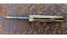 Couteau Toltek manche en Snakewood et sa lame damas