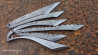 Kiridashi japonais: cutter en damas artisanal Œil d'Odin