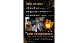 Stages de Forge et coutellerie