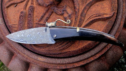Le Veilleur: couteau de collection en Zébu