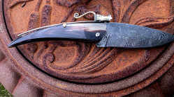 Le Veilleur: couteau de collection en Zébu