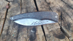 Couteau de Collection Berzerker manche carbone & cuivre