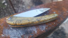 Couteau de poche Toltek manche en racine de buis stabilisée