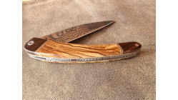 Couteau Toltek en multi bois précieux