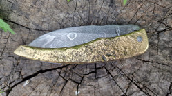 L'Alchimiste: Couteau de collection en Or Nordique N°1