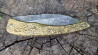 L'Alchimiste: Couteau de collection en Or Nordique N°1